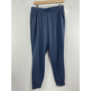 Womans Eddie Bauer Pullon Lounge Pants Medium Blue Elastic Waist
